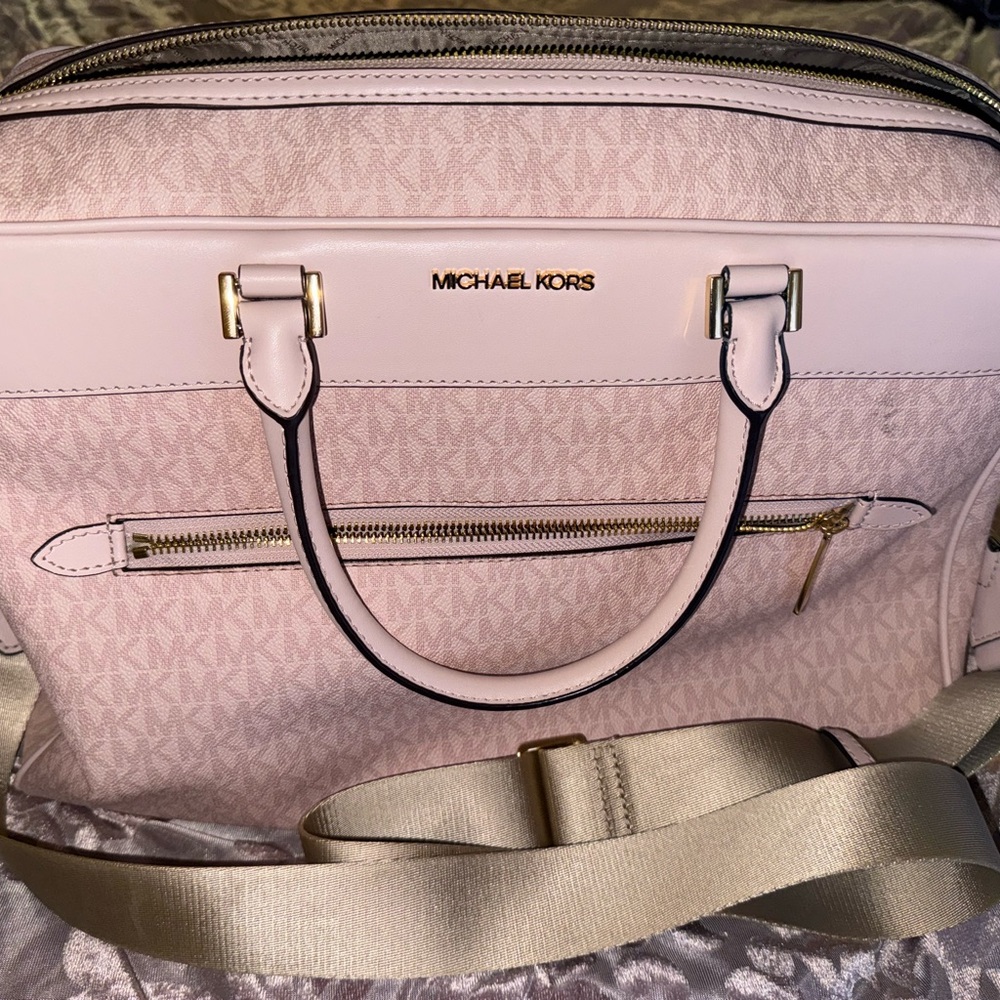 Michael Kors Pink travel/overnight bag